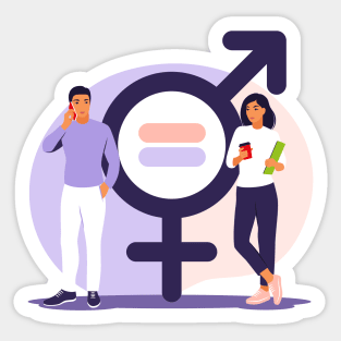 Gender Equality is a Fundamental Right Sticker